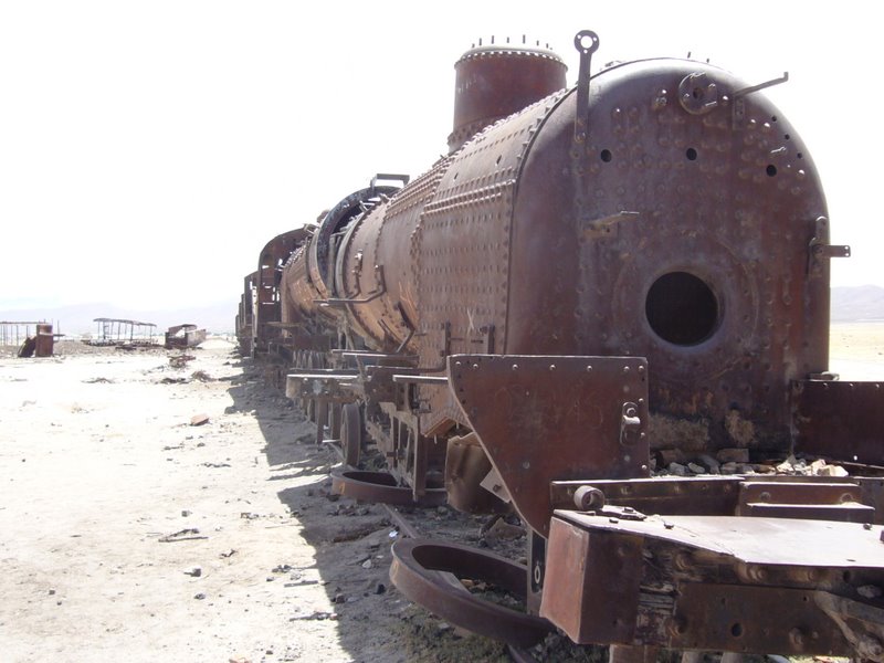 Train cemetery - Uyuni